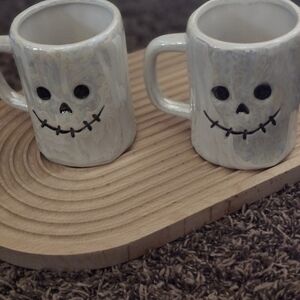 halloween iridescent mugs